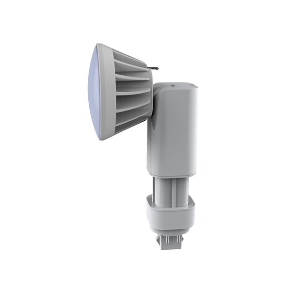 LED PL Convertible (PLC) Lamp, 6W, G24Q (4-pin), 4000K, Adjustable Beam Angle